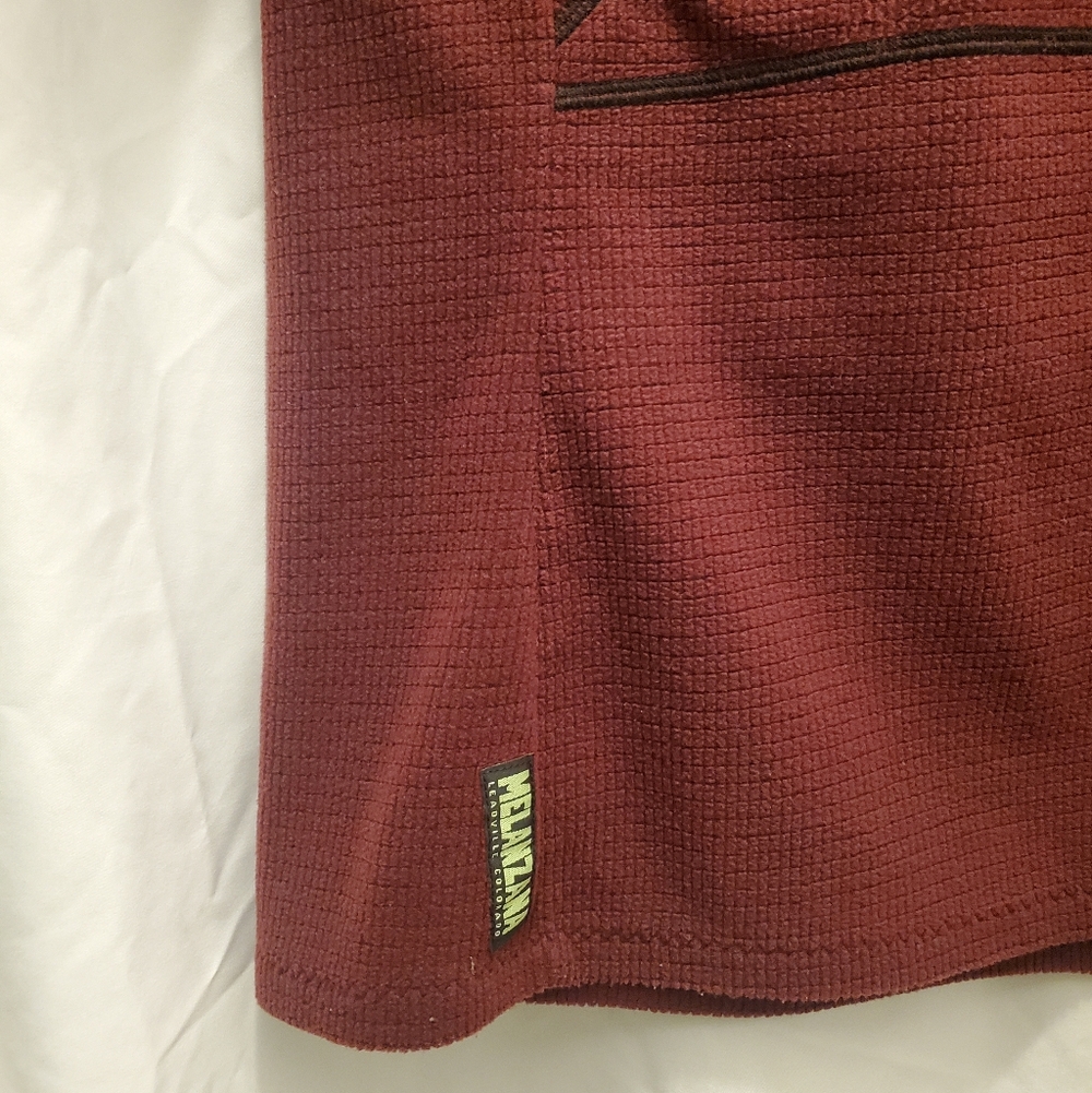 Melanzana Micro Grid Dress Small Port - Picture 4 of 4